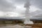 Famous Geyser eruption, Iceland