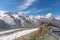 The famous Gorner Glacier in HDR, second largest glacier in the