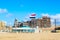 Famous Grand Hotel Amrath Kurhaus and Scheveningen beach panorama, Hague, Netherlands