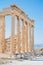 Famous Greek temple pillars in Greece