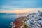 Famous greek tourist destination Oia, Greece