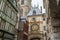 The famous Gros Horloge or Great Clock astronomical clock in Rouen in Normandy