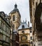 The famous Gros Horloge or Great Clock astronomical clock in Rouen in Normandy