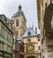 The famous Gros Horloge or Great Clock astronomical clock in Rouen in Normandy