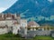 Famous Gruyere Castle in Switzerland also called Schloss Greyerz