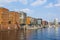 Famous Hafencity nord in the Speicherstadt in Hamburg