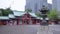Famous Hie - Shrine in Tokyo in the evening