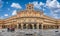 Famous historic Plaza Mayor in Salamanca, Castilla y Leon, Spain