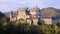 Famous historic Vianden Castle in Luxemburg