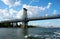 Famous historic Williamsburg Bridge, Manhattan, New York, USA