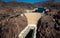 Famous Hoover Dam near Las Vegas, Nevada