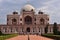 Famous Humayun\'s Tomb in Delhi, India. It is the tomb of the Mughal Emperor Humayun