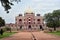 Famous Humayun\'s Tomb in Delhi, India. It is the tomb of the Mughal Emperor Humayun