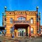 The famous Hundertwasser train station in Uelzen, created by artist Friedensreich Hundertwasser