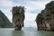 Famous James Bond island, Thailand