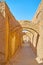 Famous kuche passageways of Yazd, Iran