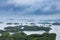 Famous kujuku Islands overlook in Sasebo, Kyushu.