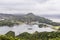 Famous kujuku Islands overlook in Sasebo, Kyushu