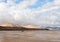 The famous lagoon in Risco El Paso at Playas de Sotavento, Fuerteventura