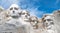 Famous Landmark and Sculpture - Mount Rushmore National Monument, near Keystone, South Dakota - USA