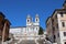 Famous landmark spanish steps piazza spagna rome itally