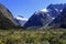 famous landscape ,fiordland national park