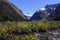 Famous landscape ,fiordland national park
