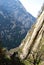 The famous landscape of mountain Huashan, China