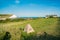 The famous landscape, Seven Sisters Cliffs