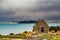 The famous little historic Church of the Good Shepherd on the shores of Lake Tekapo