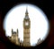 The famous London`s landmark, Big Ben clock tower