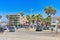 Famous Los Angeles Beach - Venice Beach with people