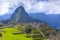 Famous Machu Picchu Ruins in Peru