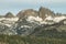 Famous Mammoth Mountain Minarets, California