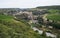 The famous medieval village of Minerve in France