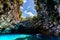 Famous Melissani lake on Kefalonia island, Greece