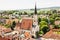 Famous Melk Abbey on Danube river in lower Austria