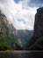 Famous Mexican Sumidero Canyon from Boat