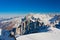 Famous Mont Blanc, Aiguille du Midi, Haute Savoie, Rhone Alps, France
