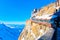 Famous Mont Blanc, Aiguille du Midi, Haute Savoie, Rhone Alps, France