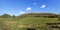 Famous montagne sainte Victoire at chateauneuf le Rouge