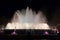 The famous Montjuic Fountain