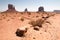 Famous Monument Valley panoramic view , Utah, USA