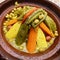 Famous Moroccan traditional dish is  vegetable tajine