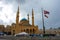 Famous mosque in downtown Beirut