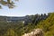 Famous mountain Creux du Van in western Switzerland