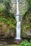 Famous Multnomah falls in Columbia river gorge, Oregon