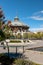 The famous music dome on the `Champ de Mars` of the city Valence