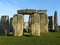 The famous and mysterious Stonehenge in England.
