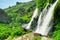 famous natural attraction - Shaki waterfall of Armenia, famous natural